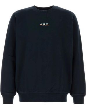 A.P.C. Sweatshirts - Blu