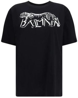 Balmain T-Shirts - Zwart