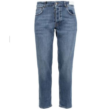 Michael Coal Cropped Jeans - Blue