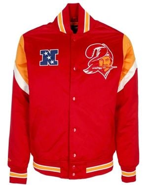 Mitchell & Ness Bomber Jackets - Red