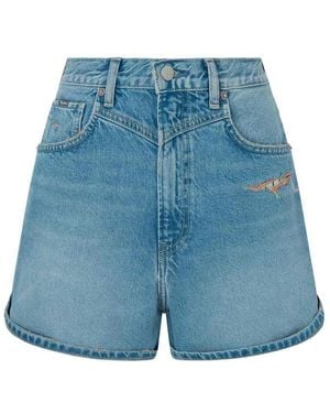 Pepe Jeans Denim Shorts - Blue
