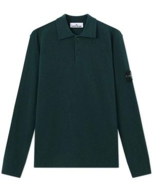 Stone Island Round-Neck Knitwear - Verde