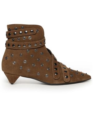 Alchimia Heeled Boots - Brown