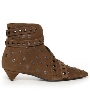Alchimia Schoenen ,Bruin ,Enkellaarsjes