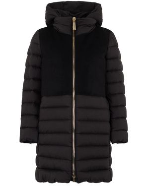 Moorer Down Coats - Nero