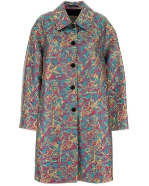 Dries Van Noten Single-Breasted Coats - Grey