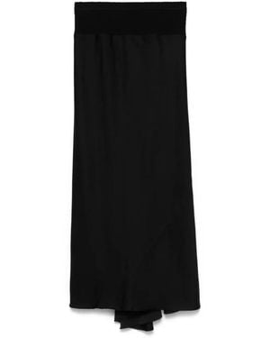Rick Owens Schwarzer Casual Line Bias Rock