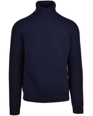 Alpha Studio Turtlenecks - Blue