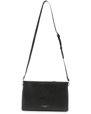 Gianni Chiarini Hermy Gekorste Leren Clutch Tas - Zwart