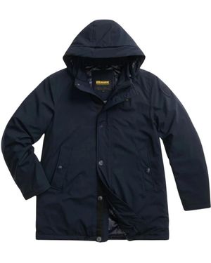 Blauer Chester Parka - Blau