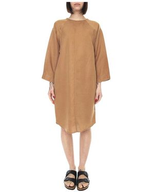 Elvine Kleedjes ,Bruin ,Short Dress - Naturel