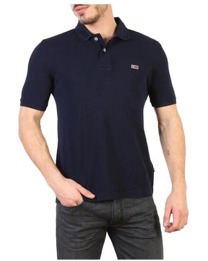 Napapijri Polo Shirts - Blu