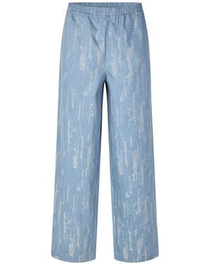 Lolly's Laundry Wide Trousers - Blue