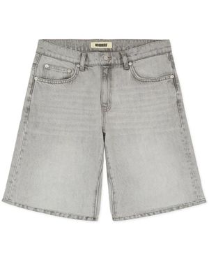 Woodbird Denim Shorts - Grey