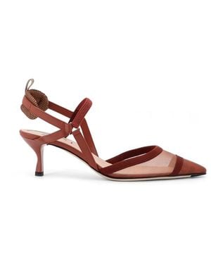 Fendi Court Shoes - Red