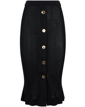 Moschino Lange Rok - Zwart