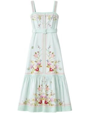 Self-Portrait Maxi Dresses - Blue