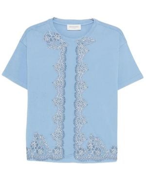 Ermanno Scervino T-Shirts - Blue