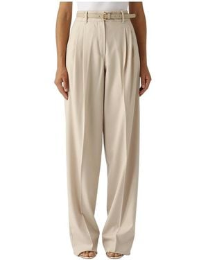 Max Mara Wide Trousers - Naturel