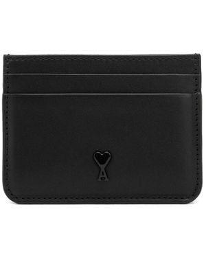 Ami Paris Schwarze Brieftasche Accessoires Stilvoll