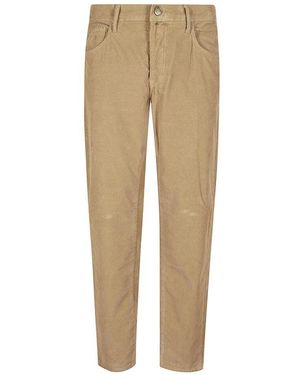 Incotex Slim-Fit Pants - Natural