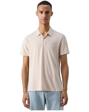 Guess Tops ,Roze ,Katoen Dolly Polo - Naturel