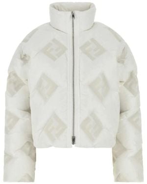 Fendi Down Jackets - Blanco