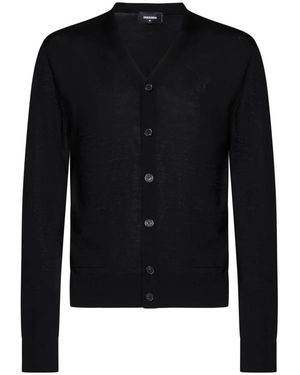DSquared² Cardigans - Negro
