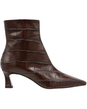 Bianca Di Heeled Boots - Marrón