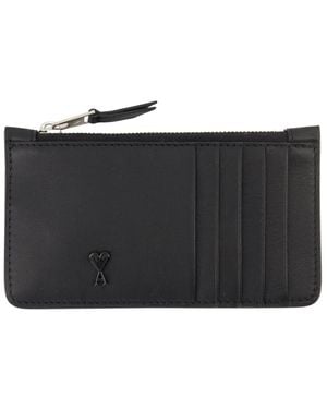 Ami Paris Wallets & Cardholders - Black