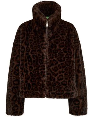 Numph Faux Fur & Shearling Jackets - Marrone
