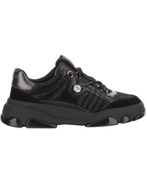 Pinko Leather Trainers Athena Upper: Cow Trainers - Black