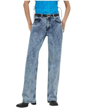 2nd Day Rechte Jeans - Blauw