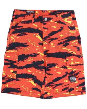 Propaganda Casual Shorts - Rosso