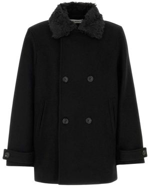 Our Legacy Jassen ,Zwart ,Wol Wage Peacoat