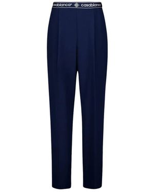 CASABLANCA Tapered Trousers - Blue