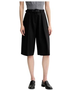 SIMONA CORSELLINI Long Shorts - Negro