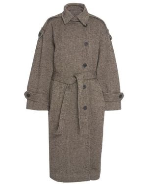 Second Female Trench Coats - Marron