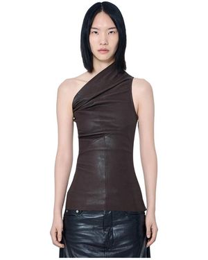 Rick Owens Sleeveless Tops - Negro