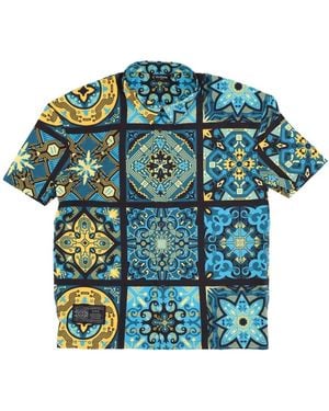 DOLLY NOIRE Short Sleeve Shirts - Blue