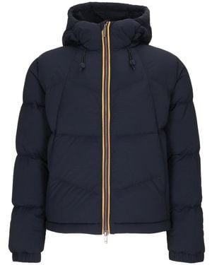 K-Way Quill Fancy Nylon Corto - Blauw