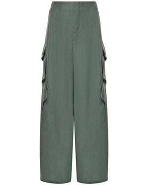Alaïa Wide Trousers - Green