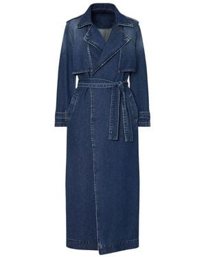 Liu Jo Trench Coats - Azul