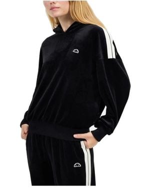 Ellesse Stylische hoodies für frauen - Schwarz