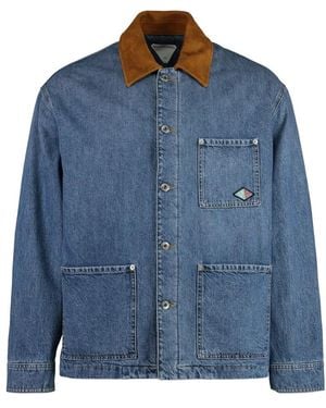 Bottega Veneta Denim Jackets - Azul
