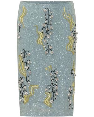 Des Phemmes Pencil Skirts - Azul