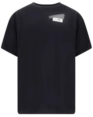 MM6 by Maison Martin Margiela T-Shirts - Zwart
