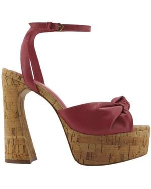 Carrano High Heel Sandals - Red