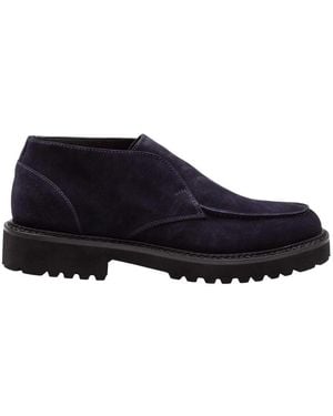Doucal's Blaue Wildleder Chukka Stiefeletten