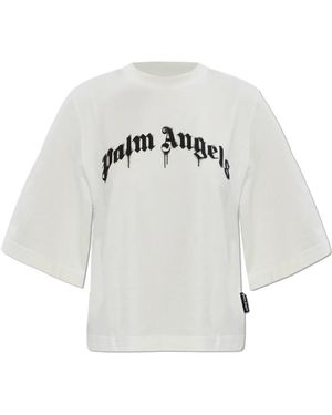 Palm Angels T-Shirts - White